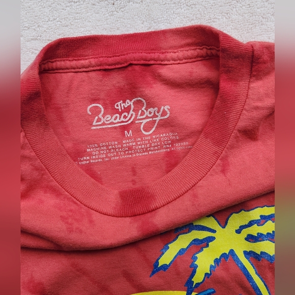 THE BEACH BOYS|Fun Fun Fun Tye-Dye T-Shirt|Size Medium|Official Merchandise| - Picture 2 of 4